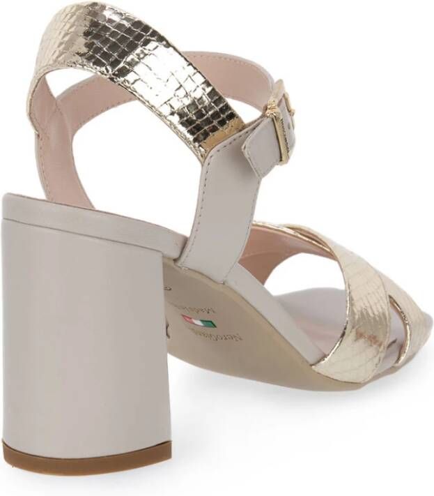 Nerogiardini Sandalen met hoge hakken Beige Dames