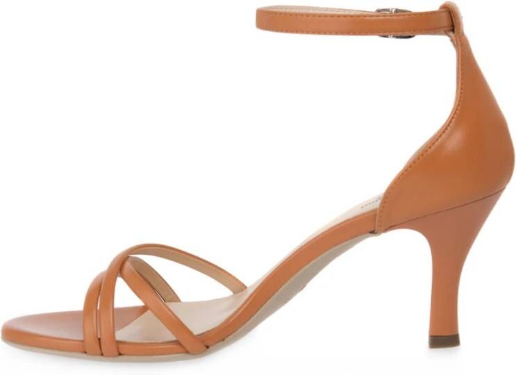 Nerogiardini Sandalen met hoge hakken Bruin Dames