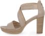 Nerogiardini Hoge hak sandalen voor vrouwen Beige Dames - Thumbnail 3