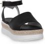 Nerogiardini Women sandals in leather Zwart Dames - Thumbnail 3