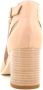 Nerogiardini Beige Leren Enkellaarzen met 7cm Hak Beige Dames - Thumbnail 35