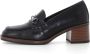Nerogiardini Leren Hoge Hakken Schoenen voor Vrouwen Black Dames - Thumbnail 9
