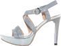 Nerogiardini Sandalen met hoge hakken Grijs Dames - Thumbnail 3