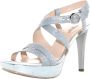 Nerogiardini Sandalen met hoge hakken Grijs Dames - Thumbnail 7