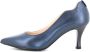 Nerogiardini Leren Hoge Hakken Schoenen voor Vrouwen Blue Dames - Thumbnail 14