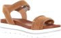 Nerogiardini Stijlvolle Sandalen met Strass Steentjes Brown Dames - Thumbnail 11