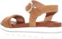 Nerogiardini Stijlvolle Sandalen met Strass Steentjes Brown Dames - Thumbnail 15
