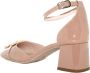 Nerogiardini Leren Hoge Hakken Elegante Stijl Beige Dames - Thumbnail 13