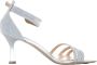 Nerogiardini Glitter Hoge Hak Sandalen voor Vrouwen Gray Dames - Thumbnail 17