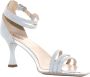 Nerogiardini Glitter Hoge Hak Sandalen voor Vrouwen Gray Dames - Thumbnail 18