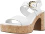 Nerogiardini Witte Leren Sandalen Stijlvol Ontwerp White Dames - Thumbnail 2