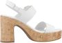 Nerogiardini Witte Leren Sandalen Stijlvol Ontwerp White Dames - Thumbnail 9