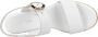 Nerogiardini Witte Leren Sandalen Stijlvol Ontwerp White Dames - Thumbnail 12