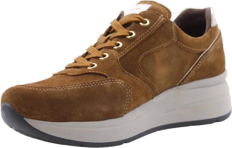 Nerogiardini Sneaker Bruin Dames