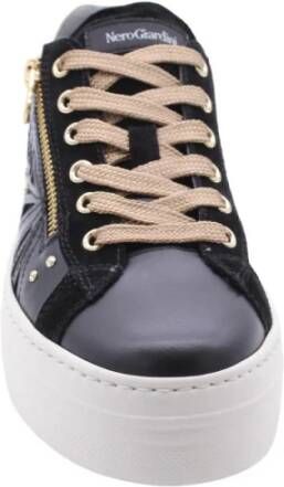 Nerogiardini Leren Sneakers voor Vrouwen Black Dames - Foto 5