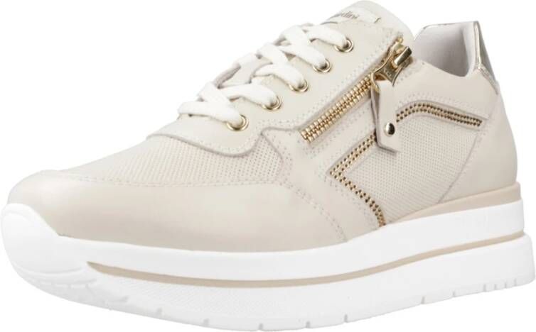 Nero Giardini NeroGiardini E409831D 710 Beige sneaker wijdte G - Foto 4