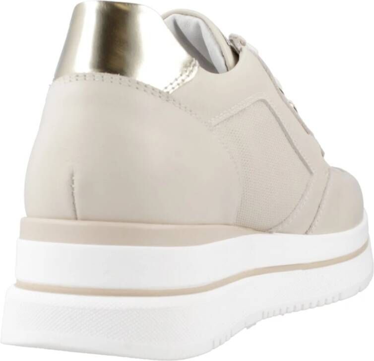 Nero Giardini NeroGiardini E409831D 710 Beige sneaker wijdte G - Foto 5