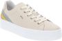 Nerogiardini Leren Dames Sneakers Stijlvol Comfort Beige Dames - Thumbnail 2