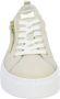 Nerogiardini Leren Sneakers met Veters en Ritssluiting Beige Dames - Thumbnail 3