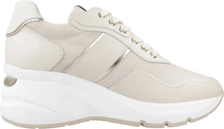 Nerogiardini Sneakers Beige White Dames