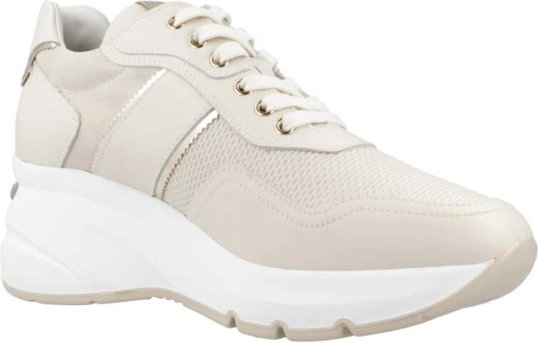 Nerogiardini Sneakers Beige White Dames