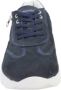 Nerogiardini Premium Chamois Sneakers voor Mannen Blue Heren - Thumbnail 8