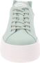 Nerogiardini Leren Sneakers voor Vrouwen Green Dames - Thumbnail 11