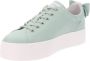 Nerogiardini Leren Sneakers voor Vrouwen Green Dames - Thumbnail 12