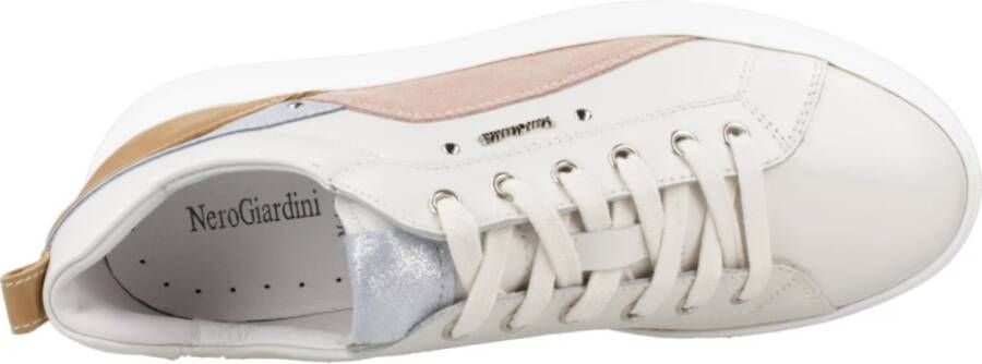 Nero Giardini 409911 Lage sneakers Leren Sneaker Dames Beige - Foto 10