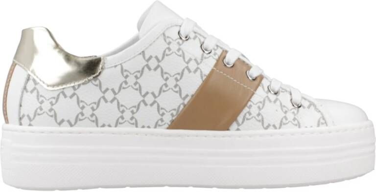 Nerogiardini Leren Dames Sneakers met Vetersluiting White Dames - Foto 4
