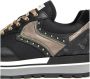 Nerogiardini Zwarte Casual Leren Dames Sneakers Black Dames - Thumbnail 4