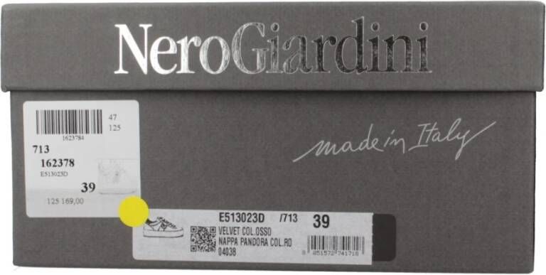 Nerogiardini Sportieve sneakers met veters