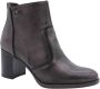 Nerogiardini Dames Enkellaarzen Zwart Stijlvol Model Brown Dames - Thumbnail 15