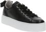 Nerogiardini Leren Dames Sneakers met Vetersluiting Black Dames - Thumbnail 3