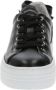Nerogiardini Leren Dames Sneakers met Vetersluiting Black Dames - Thumbnail 4