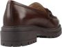 Nerogiardini Leren Mocassins met Metalen Klem Brown Dames - Thumbnail 20