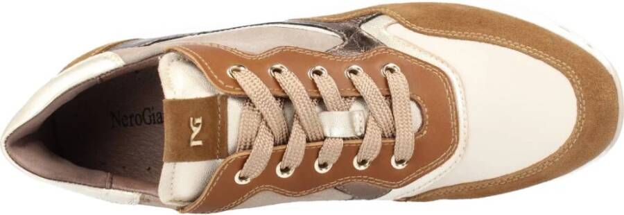 Nerogiardini Stijlvolle Sneakers met Vetersluiting
