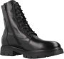 Nerogiardini Zwarte Biker Boots met Stijlvolle Vetersluiting Black Dames - Thumbnail 22