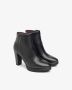 Nero Giardini 11210 Enkellaarsjes Enkelboots met rits Dames Zwart - Thumbnail 11