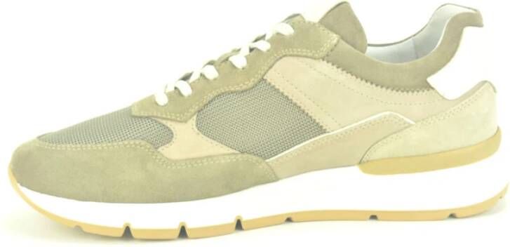 Nerogiardini Taupe Combi Runner Schoenen Beige Heren