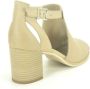 Nerogiardini Taupe High Heel Sandalen Trendy Stijl Beige Dames - Thumbnail 2