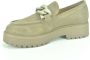 Nerogiardini Taupe Suède Mocassin Loafers - Thumbnail 2