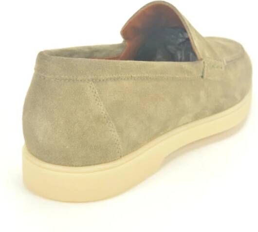 Nerogiardini Taupe Suède Moccasin DZ Beige Heren