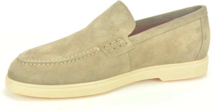 Nerogiardini Taupe Suède Moccasin DZ Beige Heren