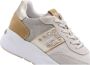 Nero Giardini 512863 Sneakers Leren Sneaker Dames Beige - Thumbnail 5