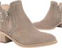 Nerogiardini Topo Suède Dames Western Boot - Thumbnail 2