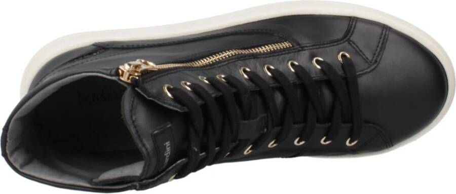 Nerogiardini Leren Dames Sneakers Stijlvol Casual Black Dames