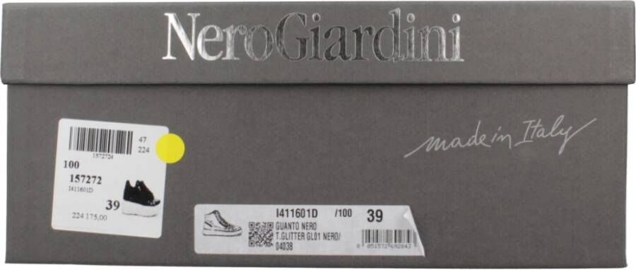 Nerogiardini Leren Dames Sneakers Stijlvol Casual Black Dames