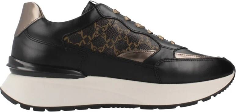 Nerogiardini Leren Sneakers voor Vrouwen Black Dames