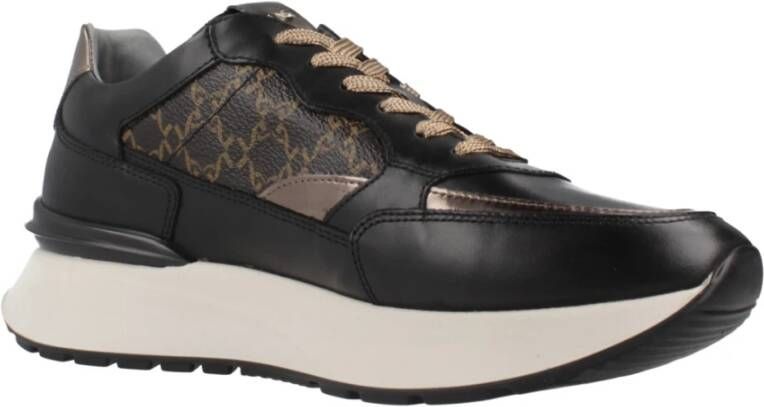 Nerogiardini Leren Sneakers voor Vrouwen Black Dames